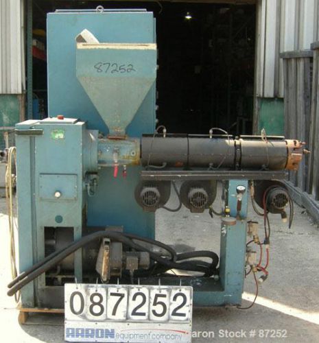 Used- plastiprogram 1.9&#034; single screw extruder, model rs50, approximately 24:1 l for sale
