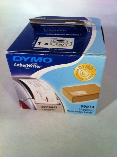 Dymo Shipping/Name Badge Label 54x101mm Pack of 220 99014 US SELLER!!