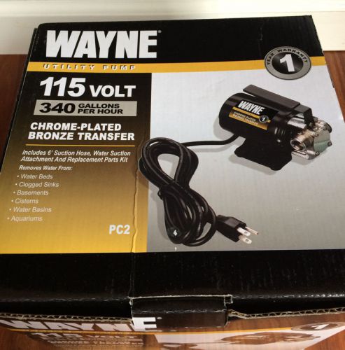 Wayne utility water pump