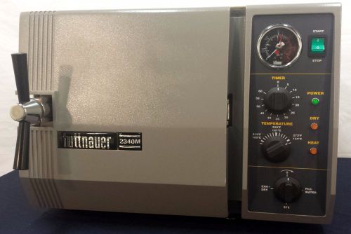 Autoclave tuttnauer 2340m sterilizer 120volt tattoo dental veterinary salon for sale