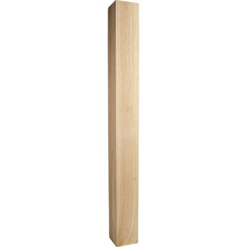 Square Wood Post- 3-1/2&#034; x 3-1/&#034; x 35-1/2&#034;-(Island Leg)-#P42-RW