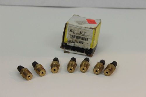 (7) Amflo Tank Valves, 1/4&#034; NPT, 3/4&#034; L, QTY 10, 701-2 |KO3|RL