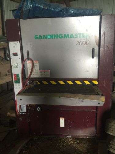 Sanding Master 2000, Time Saver 60&#034; X 36&#034; Wide Belt Sander