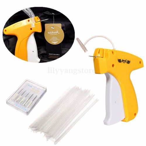 Regular clothes sock garment price label tagging tag gun 1000 barbs + 5 needles for sale