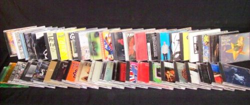 Vtg CD Jewel Cases Lot 41 Empty Cases Artwork Display Repurpose