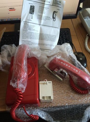 TSK EP1 ECONOPHONE - RED EMERGENCY - TELEPHONE INTERCOM SYSTEM