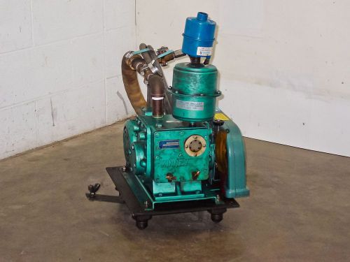 Kinney KC8 Two Stage Rotary Piston High Vacuum Pump Baldor 1/2 HP Motor KC-8