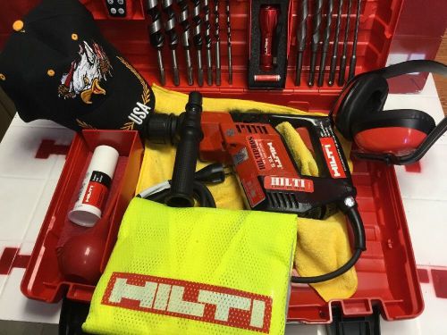 HILTI TE 5 DRILL, FAST SHIPPING, L@@K NICE CONDOTION, FREE A LOT EXTRA!!