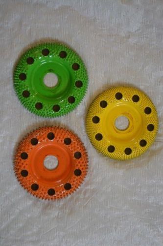 10% Discount Set of 3 2&#034; Doughnut Wheel  DW250H - DW270H - DW290H W/Holes