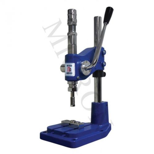 Grommet Machine DEP-2 Stroking Hand Press Machine,#1-J (1/4&#034;) Self Piercing Dies