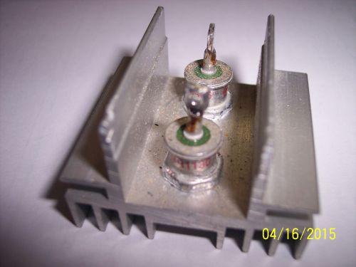 pair of MOTOROLA VINTAGE MR1130 DIODE 1000V 12A