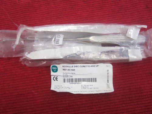 Miltex SCOVILLE Disc Curette 26-1620 Angled Up  NOS