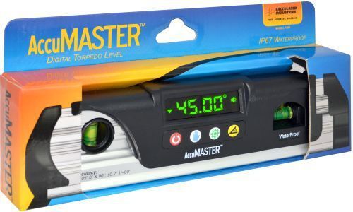 New calculated accumaster 7200 digital torpedo level with priority mail for sale