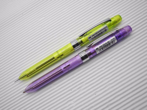 Violet&amp; green platinum mwb-500rs multi-function 2 in 1 0.7mm ball pen&amp;0.5 pencil for sale