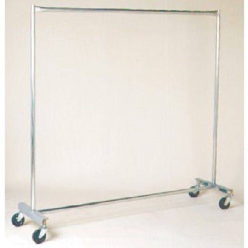 Heavy duty industrial rolling garment rack - holds up to 150 lbs in weight! for sale