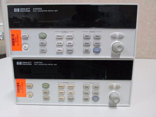 Keysight/Agilent  34970A Data Acquisition / Data Logger Switch Unit