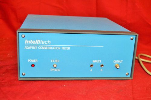 Intellitech Adaptive Communication Filter        &amp;L