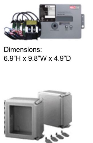 Quadlogic Three Phase kWh Meters – Wye (Split Core CT’s)