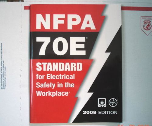 NFPA 70E Standard for Electrical Safety in the Workplace 2009 Edition Softcover