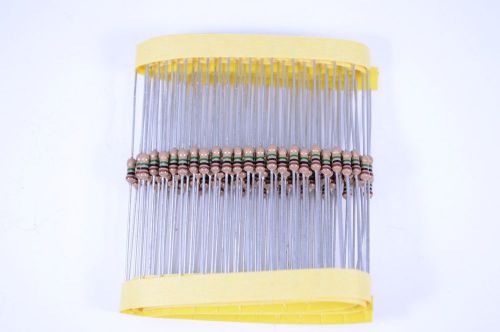 100pk - 1M -1/4W-5% Carbon Film Resistors