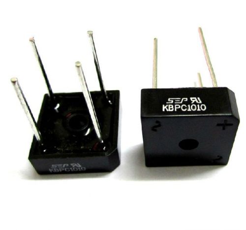 10Pcs Bridge Rectifier KBPC1010 KBPC-1010 10A 1000V NEW