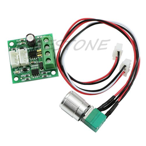 2A DC Motor Speed Controller Switch Variable Speed Regulator 1.8V 5V 6V 12V 24V