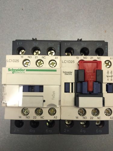 Schneider LC2D25F7 Reversing Contactor free shiping