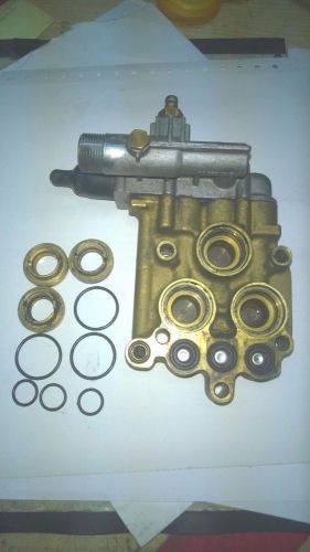 FAIP Pump Head  w/  Valves and unloader - USED