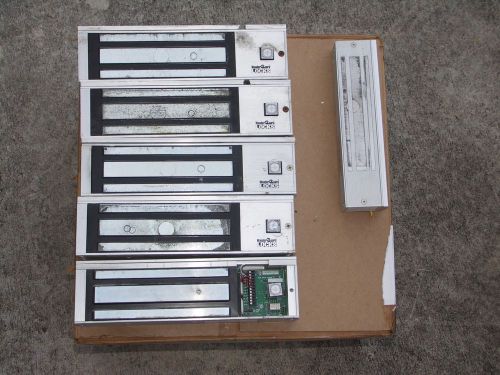 Lot of 6  Access Control mag locks, SDC, Stanley Delayed Egress, Wander Guard