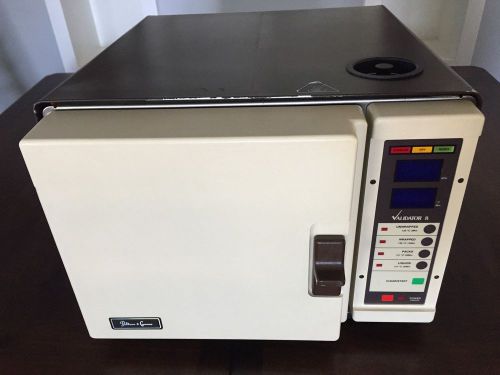 PELTON &amp; CRANE VALIDATOR 8 AUTOCLAVE STERILIZER MEDICAL DENTAL TATTOO VETERINARY