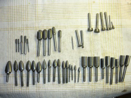 SGS and Fullert Carbide Bur lot of 44