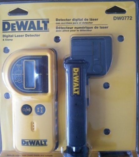 OFFICIAL DEWALT DW0772 Digital Laser Detector and Clamp Only , US VERSION