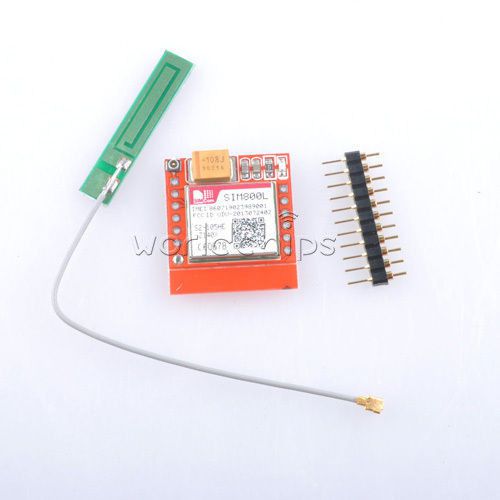 Smallest SIM800L GPRS GSM Phone Module Card Board Quad-band Onboard + Antenna