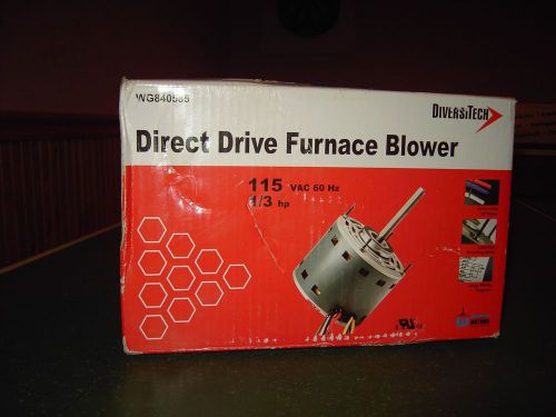 Diversitech direct drive furnace blower wg840585 for sale