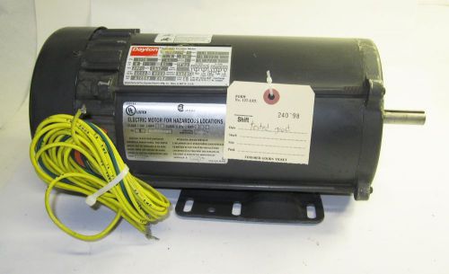 Dayton Hazardous Location Continuous Duty 115-230VAC Motor 1-1/2HP 4HZ72 NNB