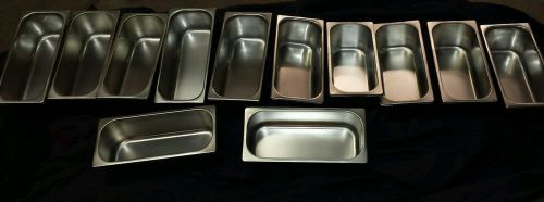 Ice Cream Gelato 5 Liter Metal Pan *Only Used One Time!* Ad is for 12 Pans!