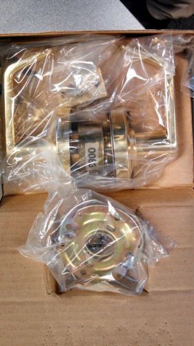 Locksmith arrow l01-sr -605 -us605 passage set nos mint 2 3/4&#034; backset for sale