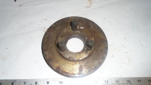 MACHINIST LATHE MILL Machinist Lathe Chuck Back Plate Fixture 6 1/4&#034; 1 3/4&#034; Cent