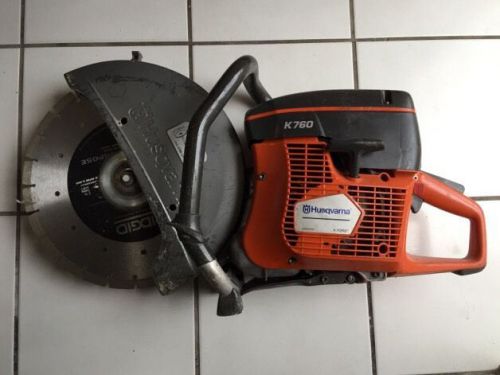 HUSQVARNA PARTNER K760 CONCRETE CUT OFF SAW 14&#034; ABRASE  BLADE K 760