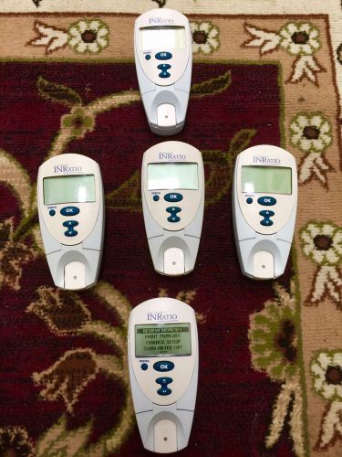 Alere HemoSense INRatio PT INR Monitoring System LOT of 5