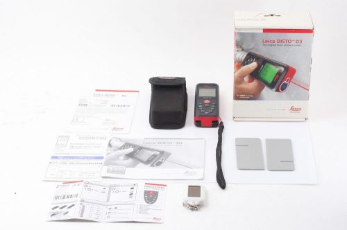 Leica Laser Distance Meter DISTO D3 Excellent++ Original Box From Japan No,93