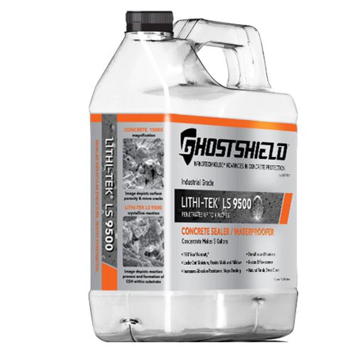 Ghostshield lithi-tek ls 9500 concrete sealer / waterproofer / densifier for sale