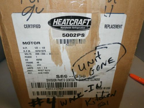 New Heatcraft 5002PS Motor