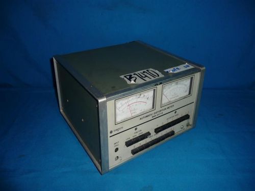 Meguro MAK-6571A Automatic Distortion Meter missing parts