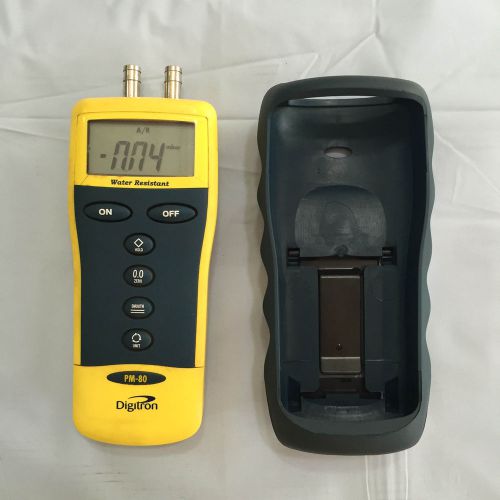 Digitron PM-80 Pressure Meter. 0~130 milibar. Made in England. Free Shipping.