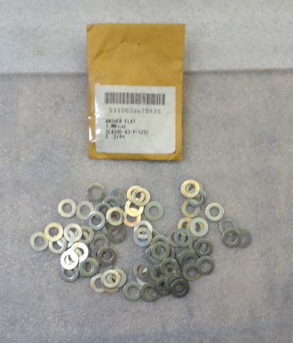 2000 each FLAT WASHERS FITS 1/4&#034; BOLT  5310001670835 NEW!