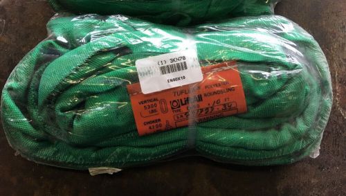 Liftall Tuflex Sling, Endless, 10&#039;, Green EN60X10 *MAKE ME AN OFFER*