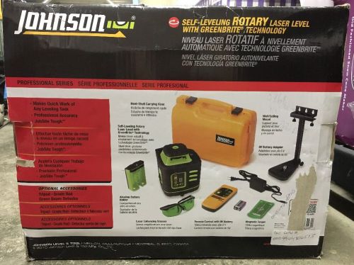 Johnson Level &amp; Tool Elect Self-leveling Rotary Laser