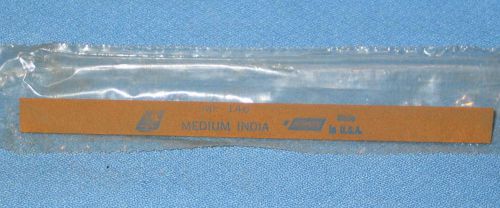 NORTON 61463686280 MF146 6&#034;X1/2&#034; Triangular INDIA Abrasive FILE - NOS