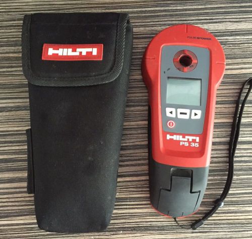 Hilti ps 35 ps35 ferrodetector rebar finder pipe detector, w/pouch,free shipping for sale